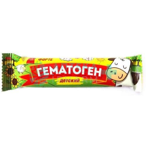 Гематоген форте детский 40г. плитка /мясной край/